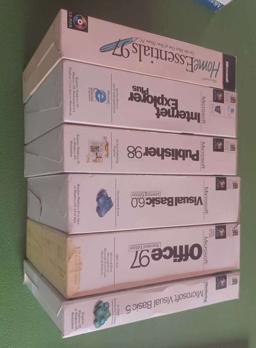 Vintage Big Box Software Bundle