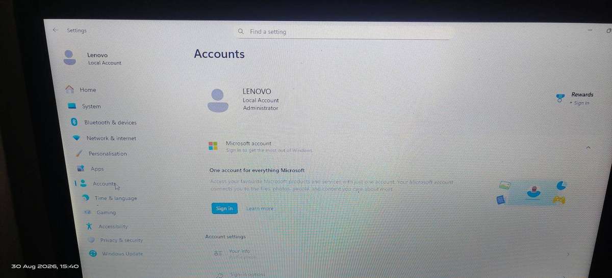 Lenovo IdeaPad Laptop  Intel Core i3 | 4GB RAM | 240GB SSD