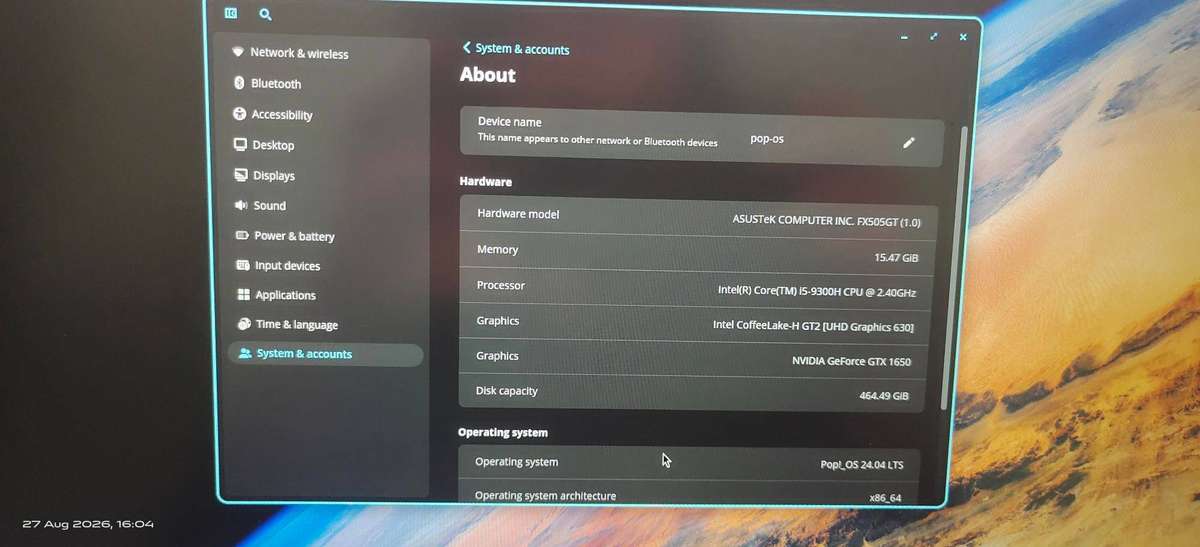 Asus gaming laptop