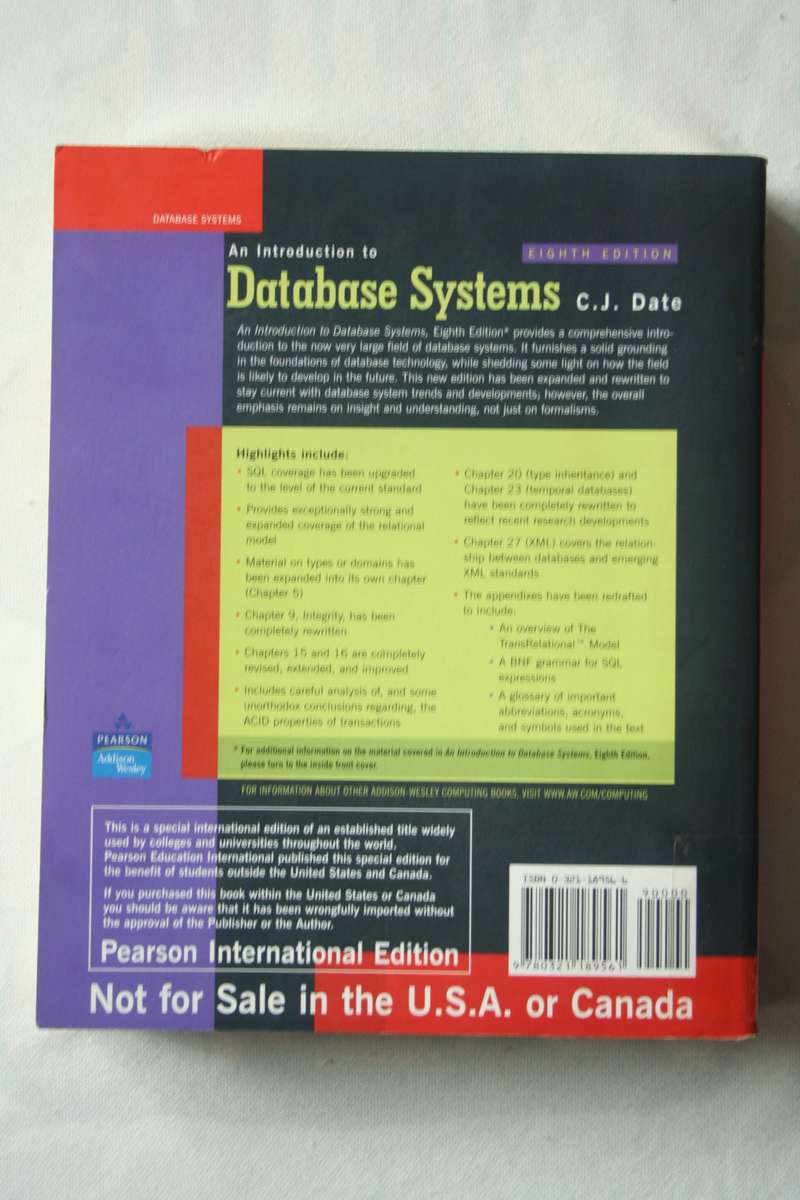 An Introduction To Database Systems
