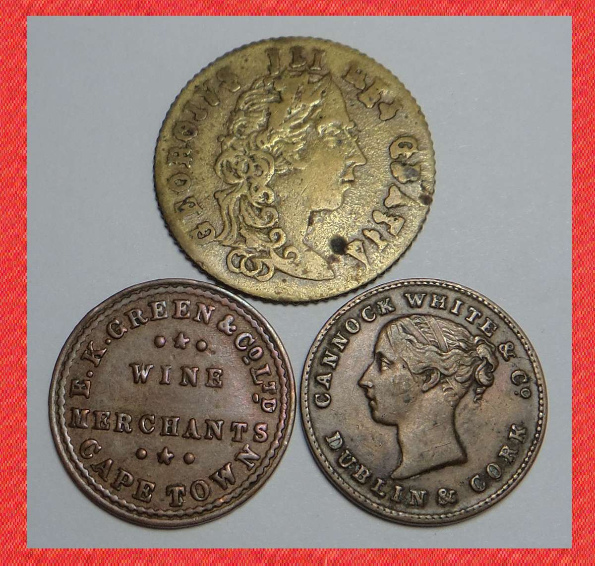 Crazy R1 Start! Three Old Tokens from 1797 onwards