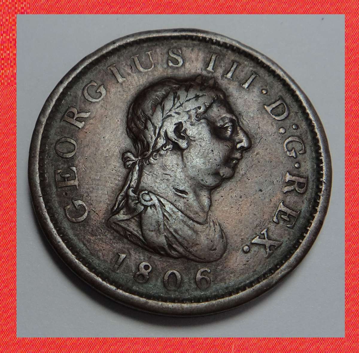 Crazy R1 Start! Great Britain Penny 1806