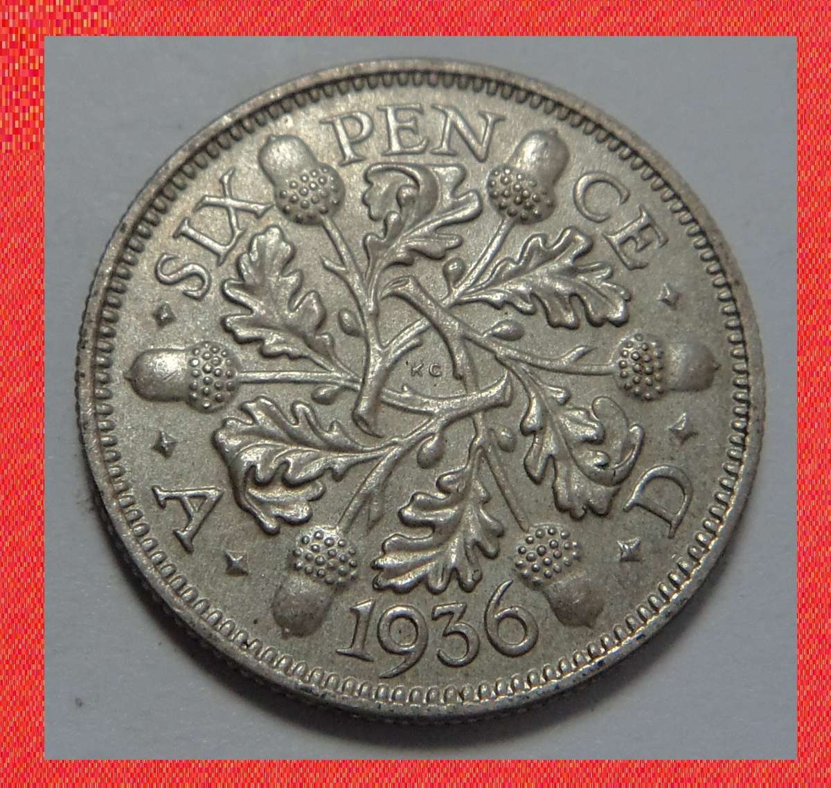 Crazy R1 Start! Great Britain 6-Pence 1936