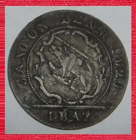 Switzerland, Bern, 1 Batzen of 1820