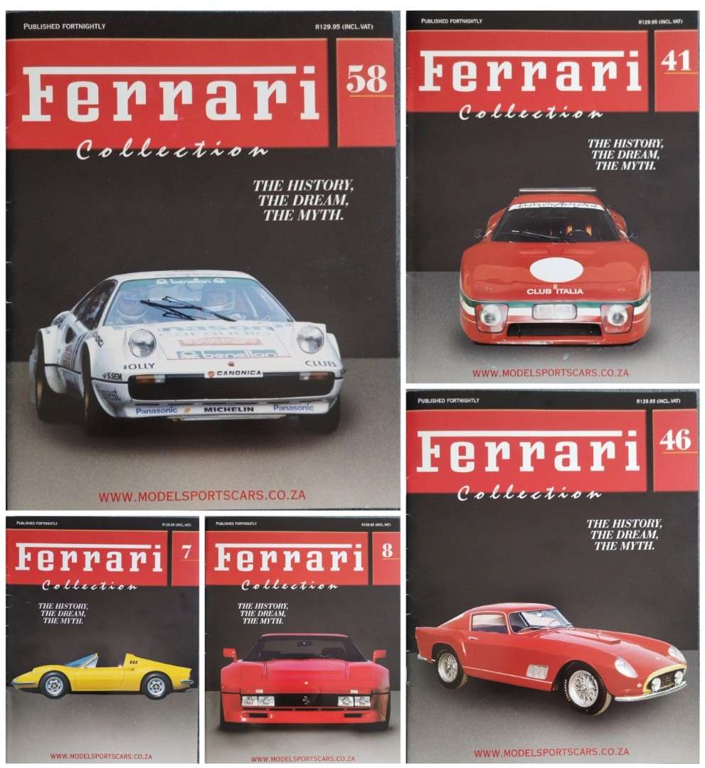 Ferrari Collection  5 Magazines