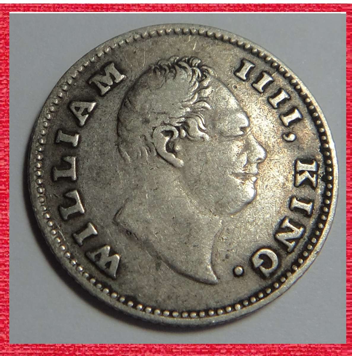 British East India Company Silver Quarter Rupee 1835