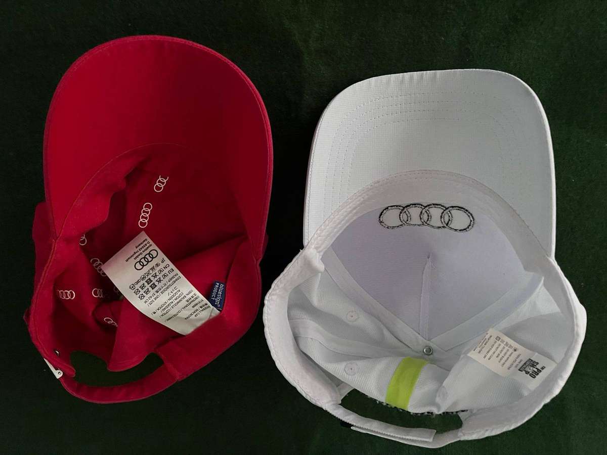 Golf Cap : Audi Caps - 2 x Audi Golf Caps - never been used