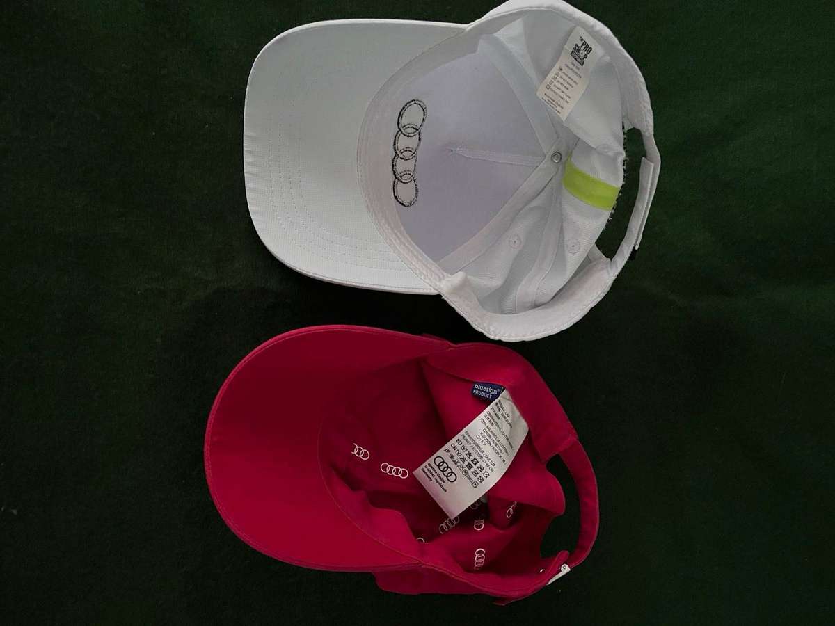 Golf Cap : Audi Caps - 2 x Audi Golf Caps - never been used