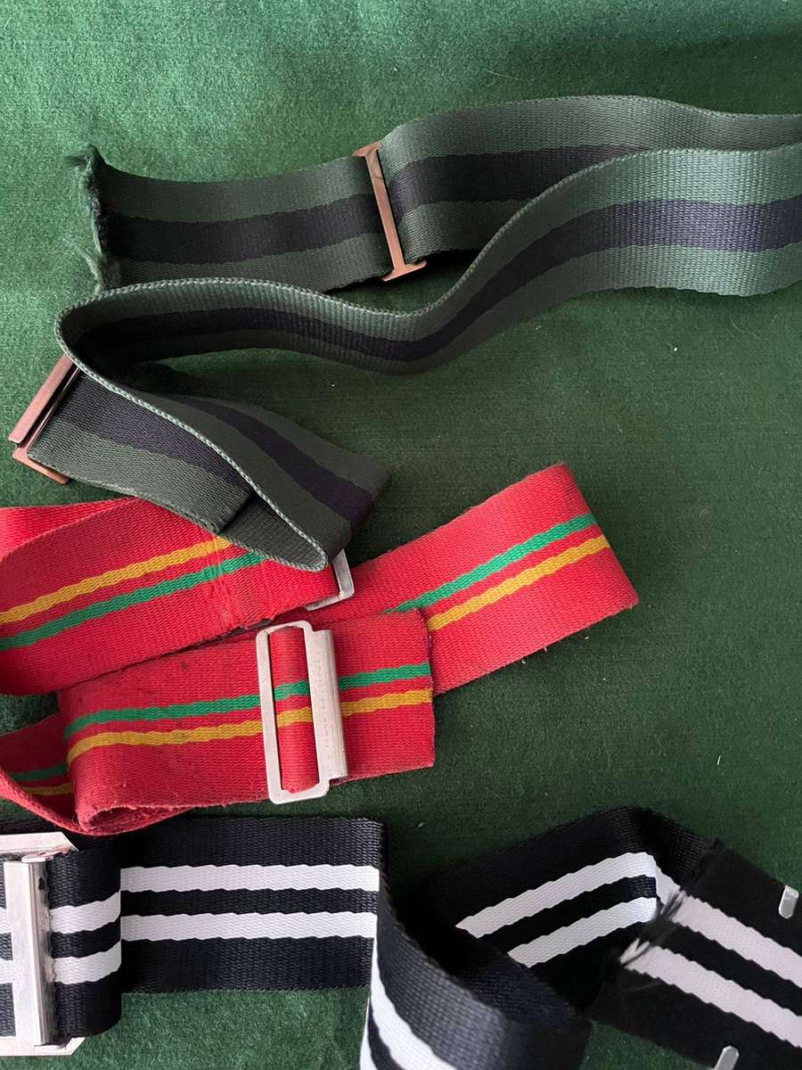 SADF / SANDF stable belts job lot