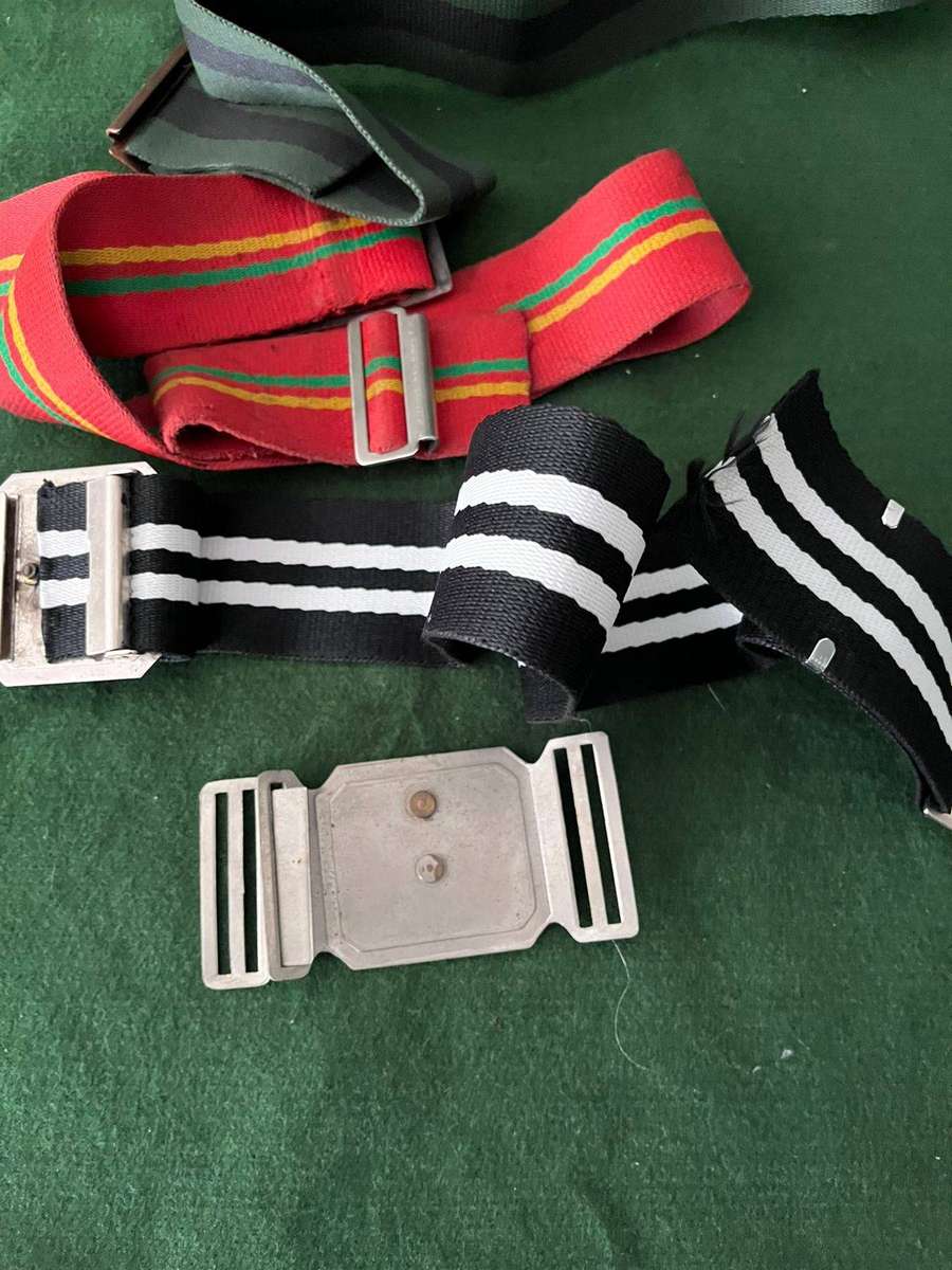 SADF / SANDF stable belts job lot