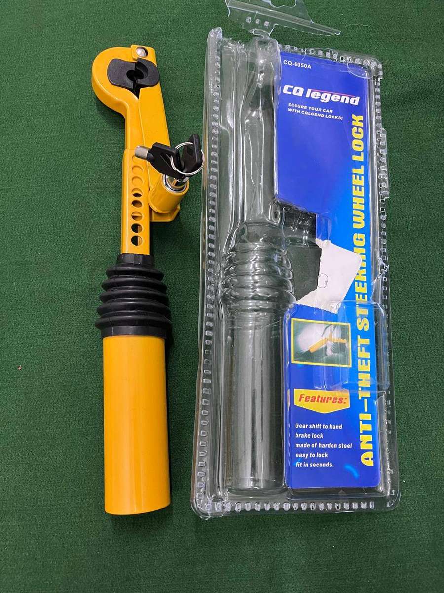 Car anti theft steering wheel lock - never been used. Excellent condition
