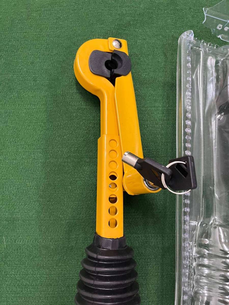 Car anti theft steering wheel lock - never been used. Excellent condition