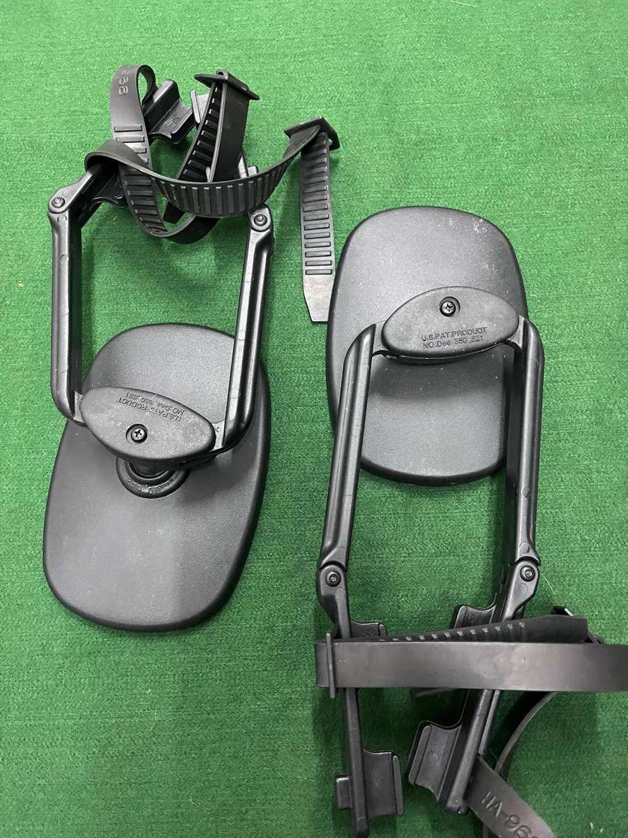 Caravan Car side mirrors : Extended Caravan / Camper adjustable mirrors :  1 x set - good condition