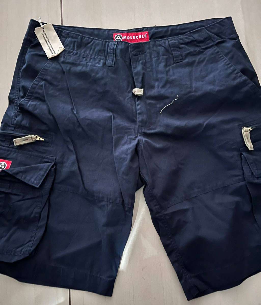 Cargo Shorts : 2 x pairs of Molecule Cargo Shorts - Brand new never been worn