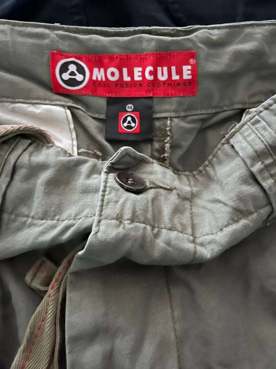 Cargo Shorts : 2 x pairs of Molecule Cargo Shorts - Brand new never been worn