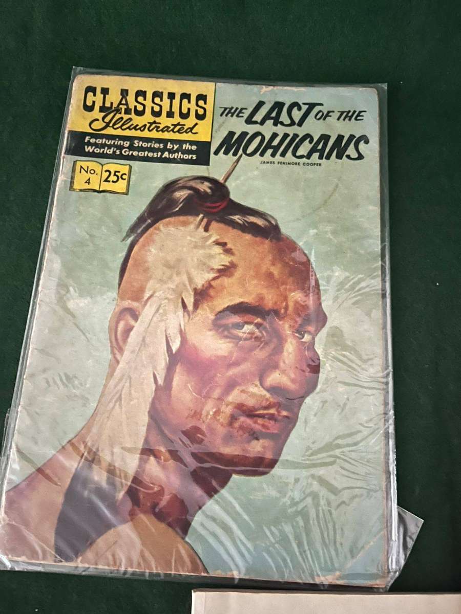 Old Comic Books : Lucky Luke / Beetle Bailey & last Mohicans - nice condition for age.