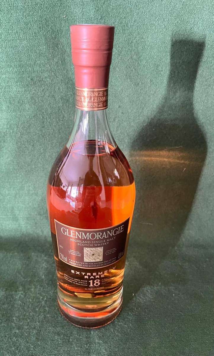 Whisky Glenmorangie Scotch : 18 yr old Extremely Rare Scotch whisky