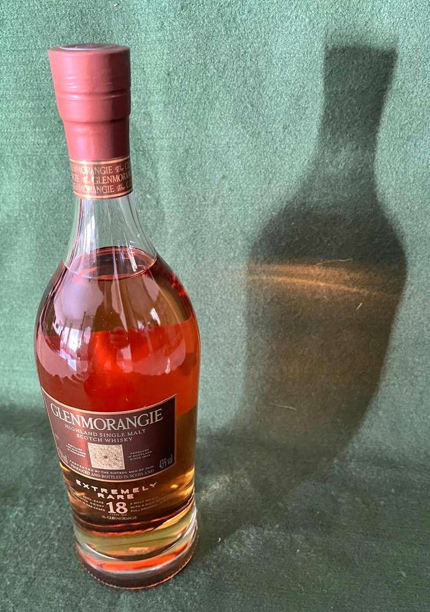 Whisky Glenmorangie Scotch : 18 yr old Extremely Rare Scotch whisky