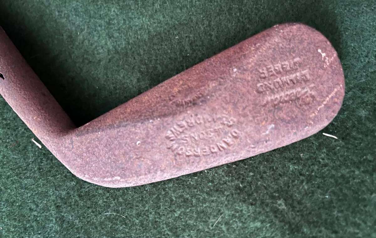 Golf Iron : Old pre 1950 - great condition for its age