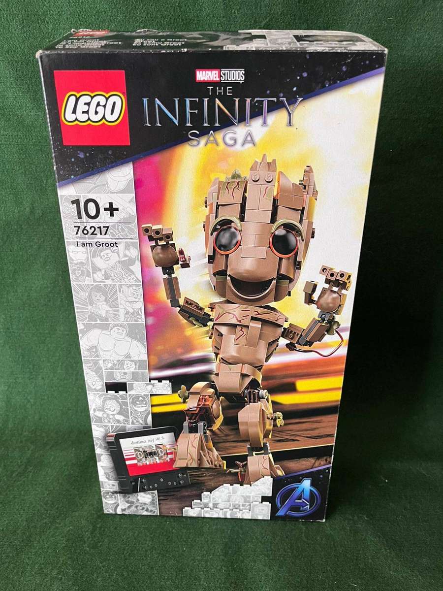 Lego Marvel : I am Groot - Scarce item - box is open - all pieces are accounted for - great item