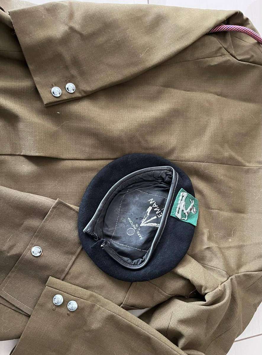 SADF Natal Mounted Rifles Tunic with Beret and Extras - Complete