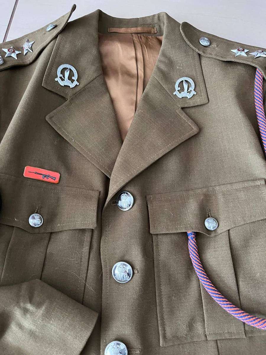 SADF Natal Mounted Rifles Tunic with Beret and Extras - Complete