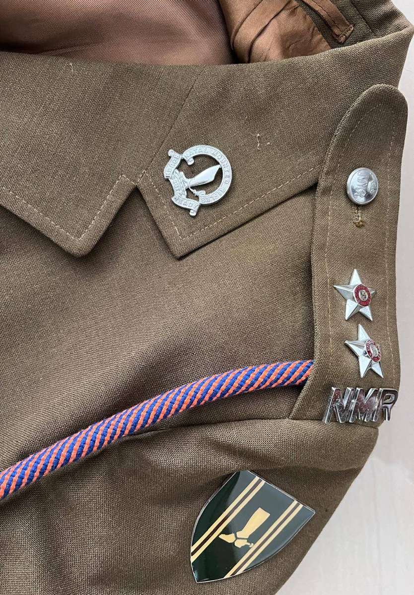 SADF Natal Mounted Rifles Tunic with Beret and Extras - Complete