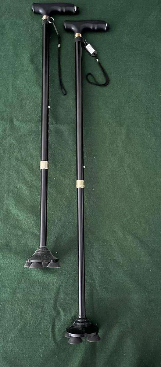 Walking Sticks :  2 x Adjustable stabilized walking sticks - working order and are in nice condition