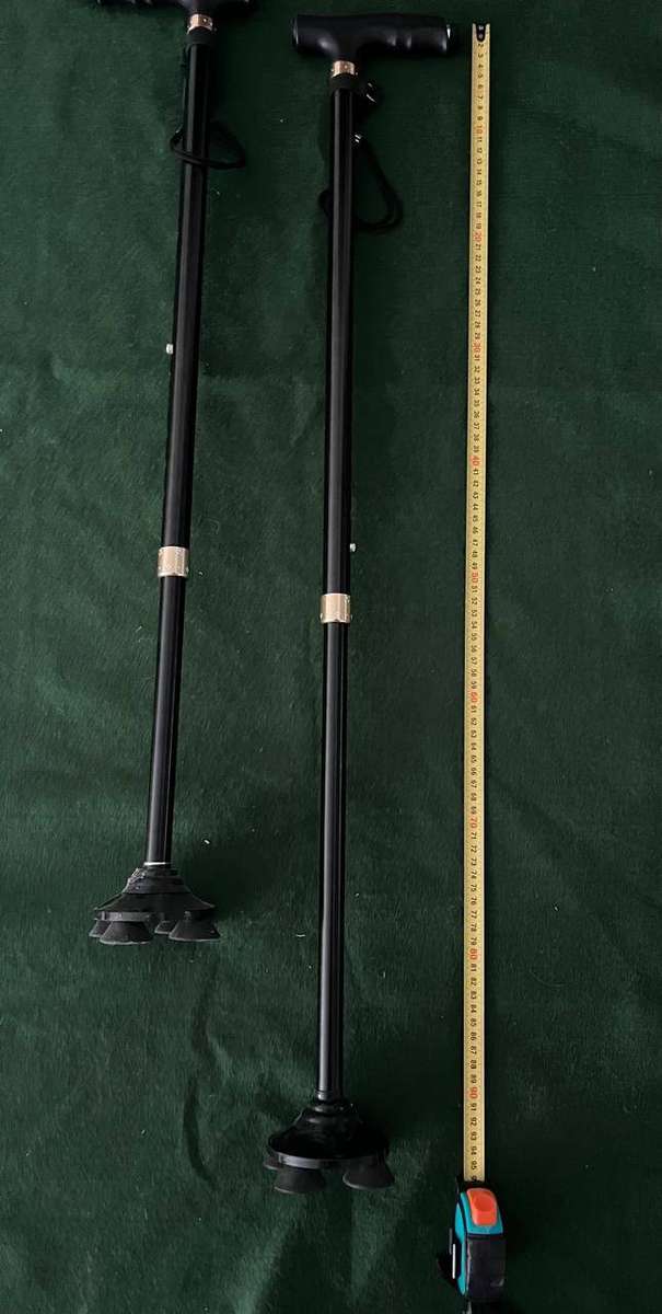 Walking Sticks :  2 x Adjustable stabilized walking sticks - working order and are in nice condition
