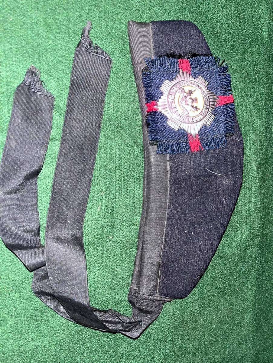 Transvaal Scottish Glengarry - scarce item - excellent condition