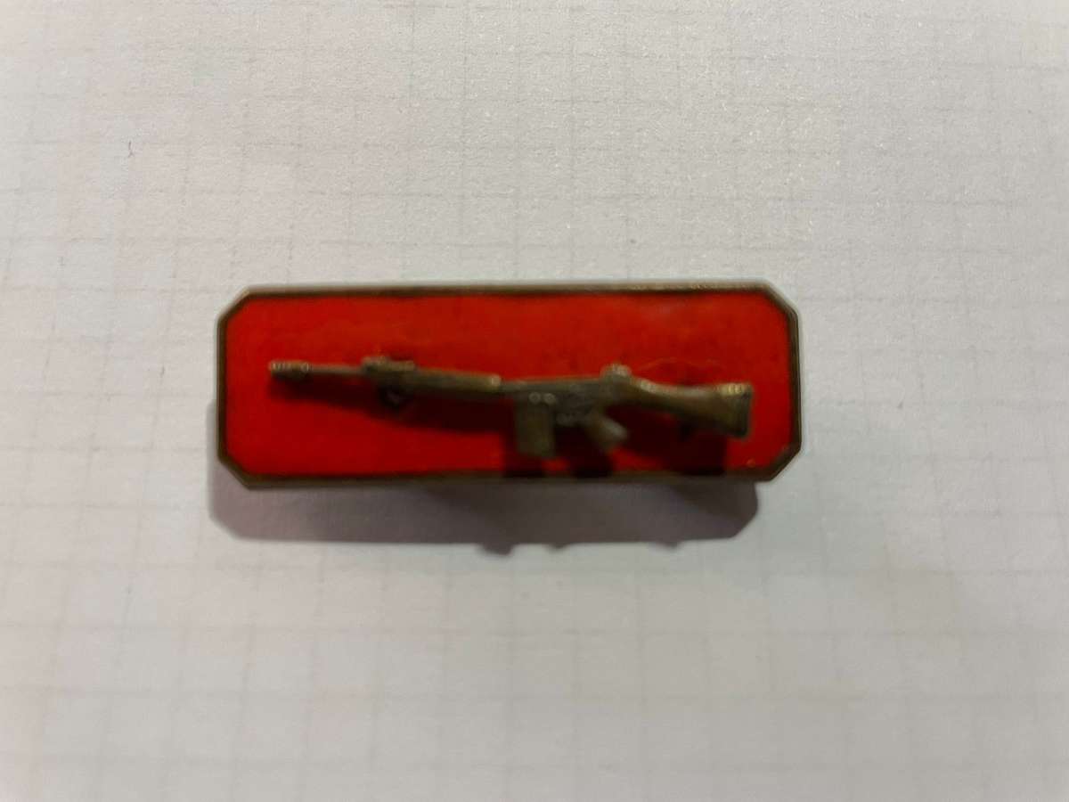 SADF South Africa MARKSMAN SNIPER QUALIFICATION BADGE Class1 Bronze