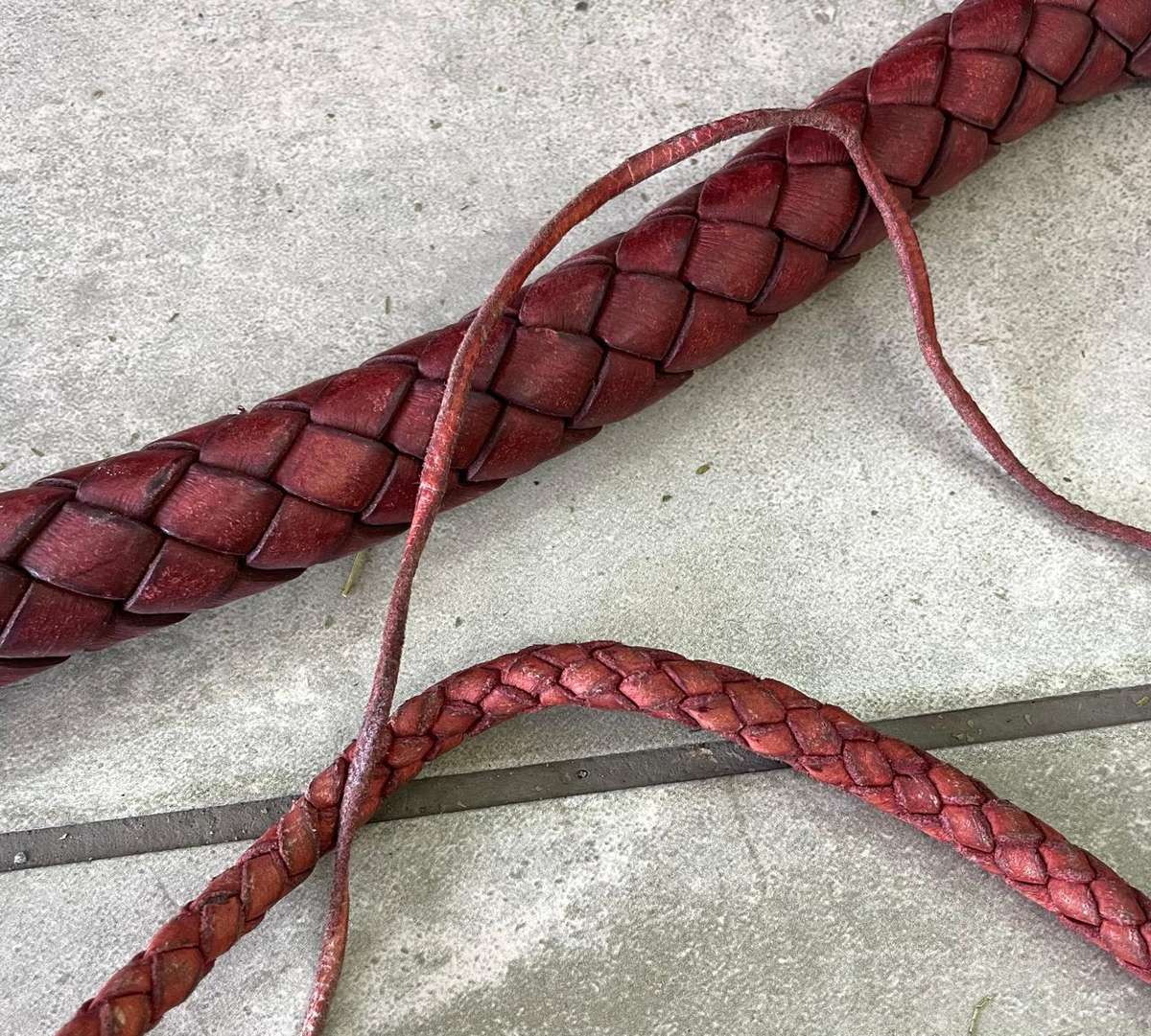 Leather Bull Whip