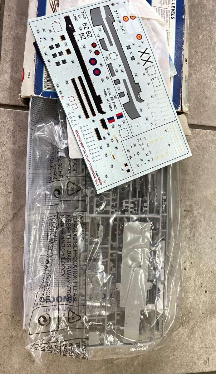 Airfix Model : CH -47 Chinook Scale 1:72