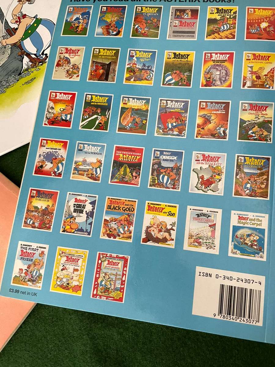 Asterix & Obelix Books - 3 editions - all in really good condition