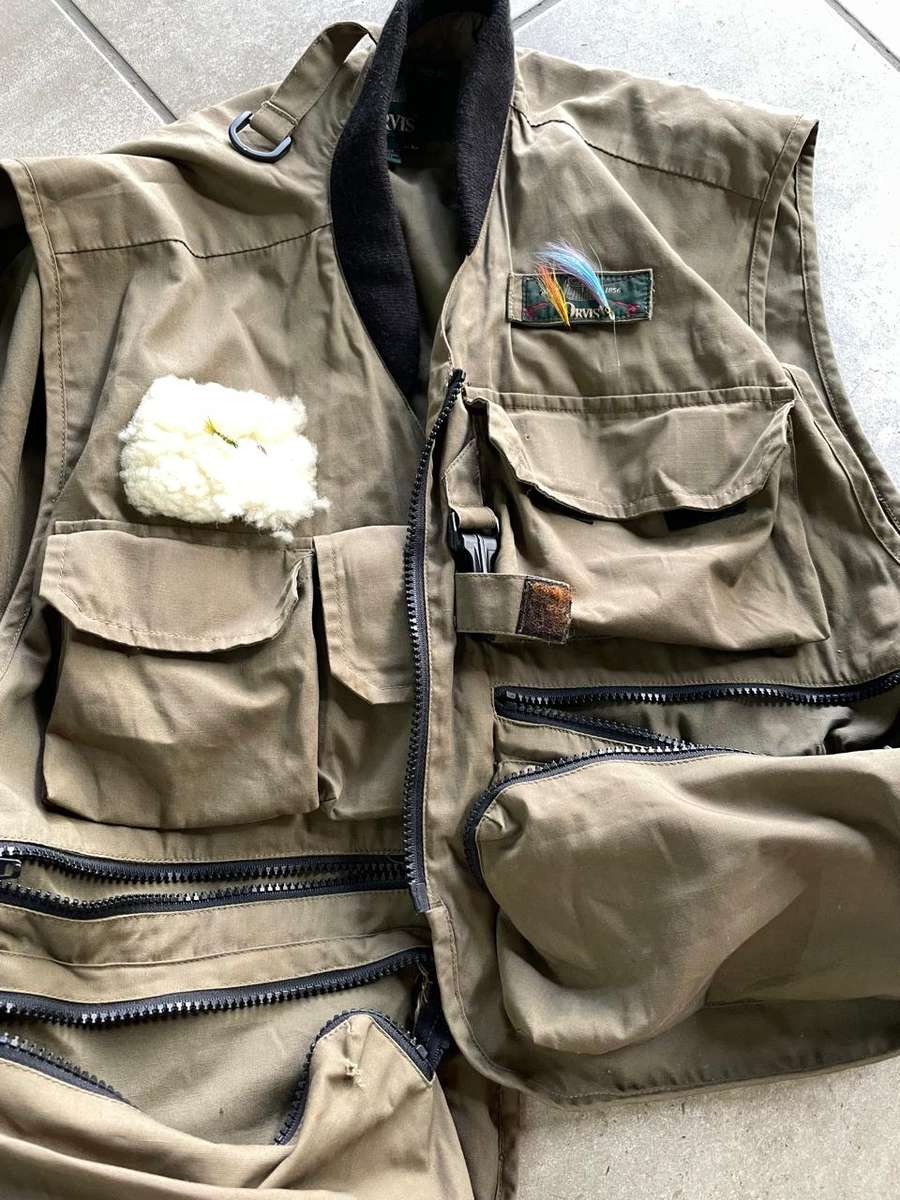 Flyfishing : 2 x Flyfishing Vests : Orvis & Snowbee - both in really good condition