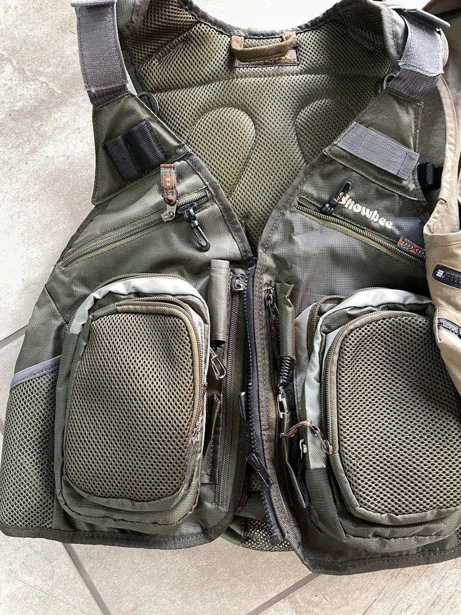 Flyfishing : 2 x Flyfishing Vests : Orvis & Snowbee - both in really good condition