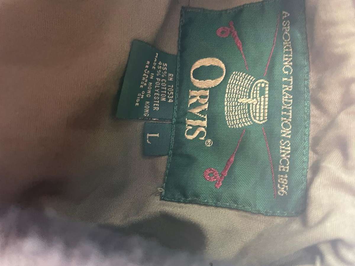 Flyfishing : 2 x Flyfishing Vests : Orvis & Snowbee - both in really good condition