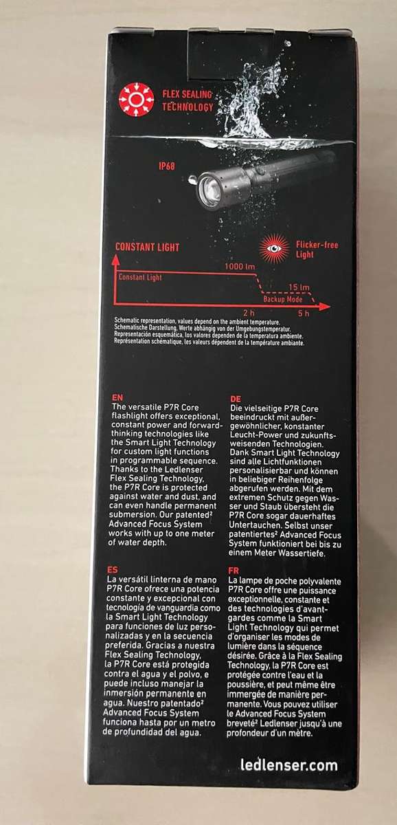 Ledlenser P7R Core Rechargeable Torch