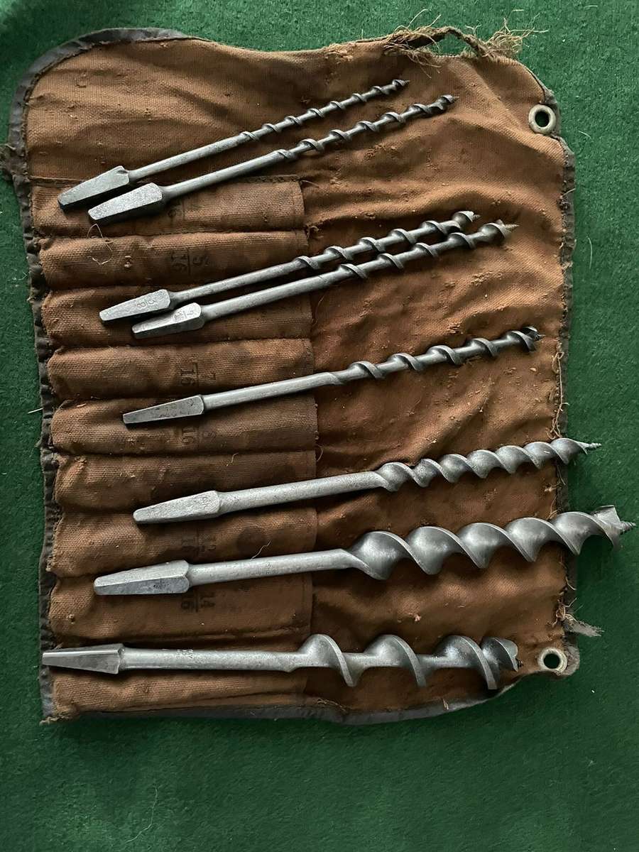 Vintage old Drill Bits