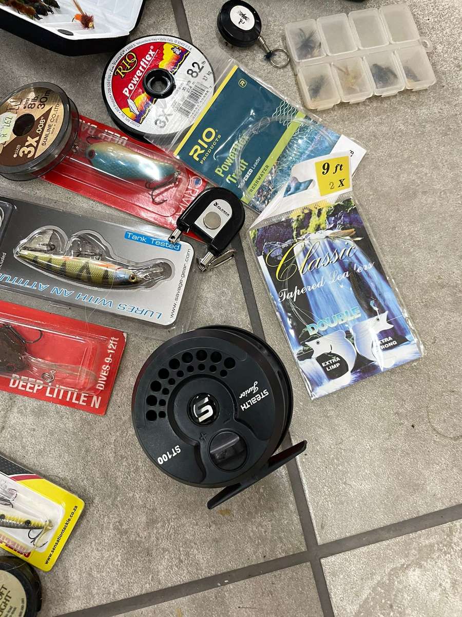 Flyfishing items  : its a Dream - Job lot of all sorts of fishing things - great condition