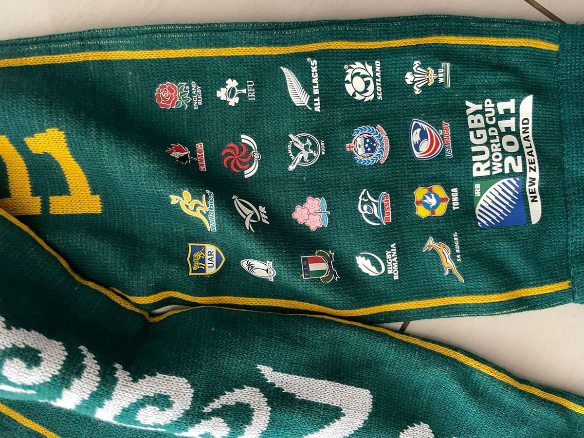 Rugby World Cup Supporters Scarf : World Cup New Zealand 2011 - great condition