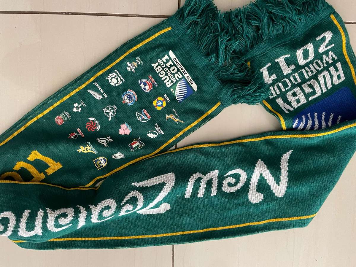 Rugby World Cup Supporters Scarf : World Cup New Zealand 2011 - great condition