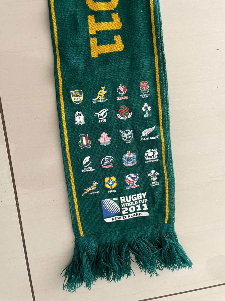 Rugby World Cup Supporters Scarf : World Cup New Zealand 2011 - great condition