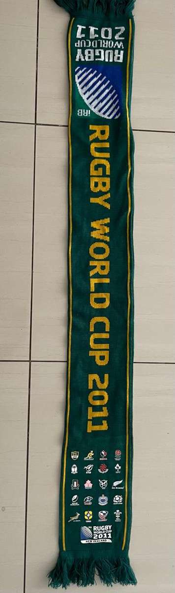 Rugby World Cup Supporters Scarf : World Cup New Zealand 2011 - great condition