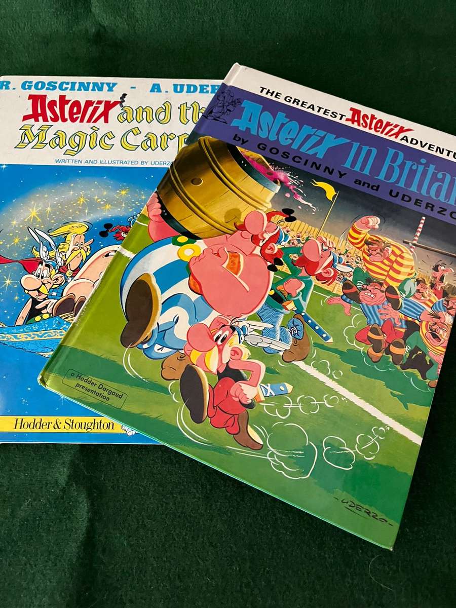 Asterix & Obelix Books - 3 editions - all in really good condition