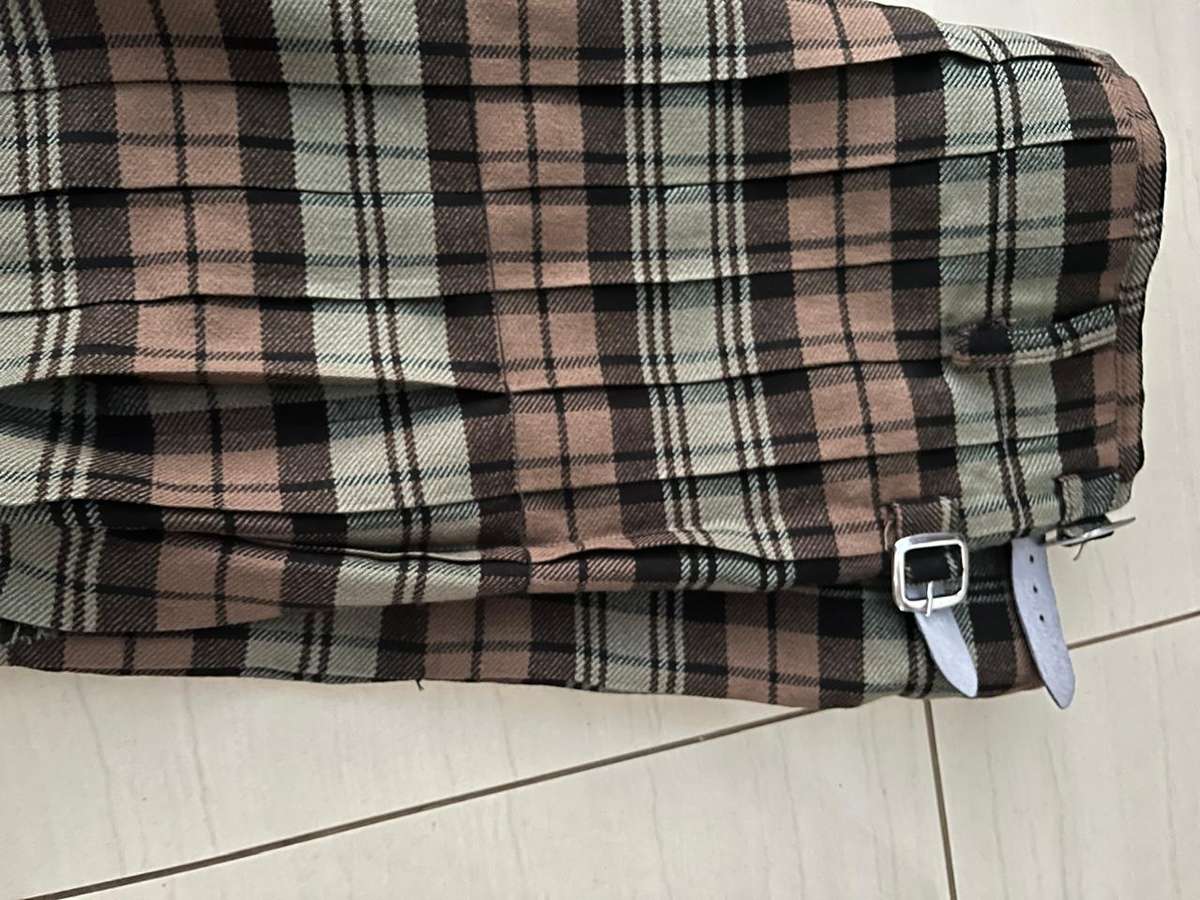 Scottish Kilts : 2 x Value light weight kilts size 38 / 40 waist / 24" length  - great condition