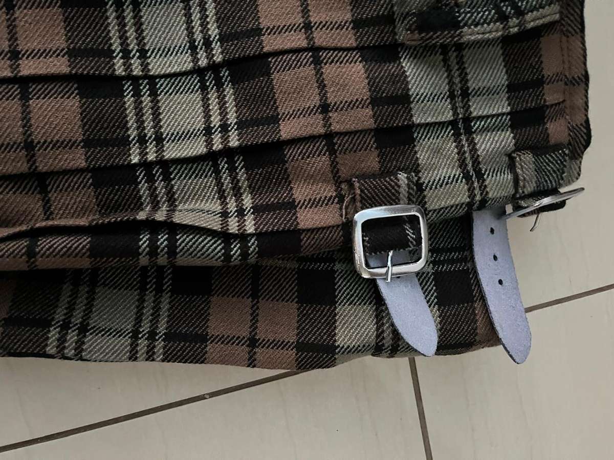 Scottish Kilts : 2 x Value light weight kilts size 38 / 40 waist / 24" length  - great condition