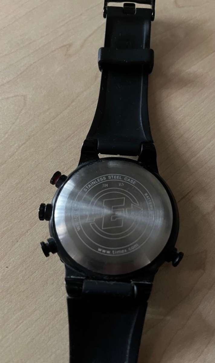 Mens Compass Watch : Timex T2N720 Intelligent Quartz Tide Temp compass watch - just needs battery