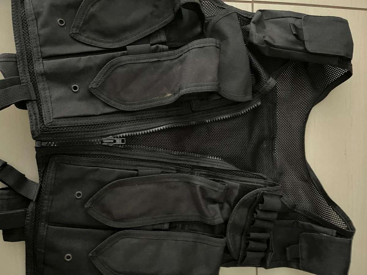 Battle jacket : Used for Paintball or other outdoor activities - Big size - adjustable