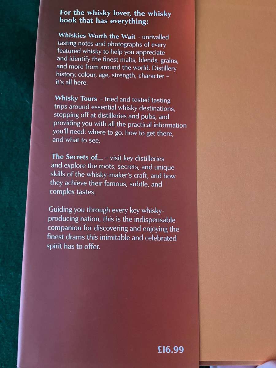 Book World of Whisky Book : DK Book on the world of whisky - great edition all whisky of the world